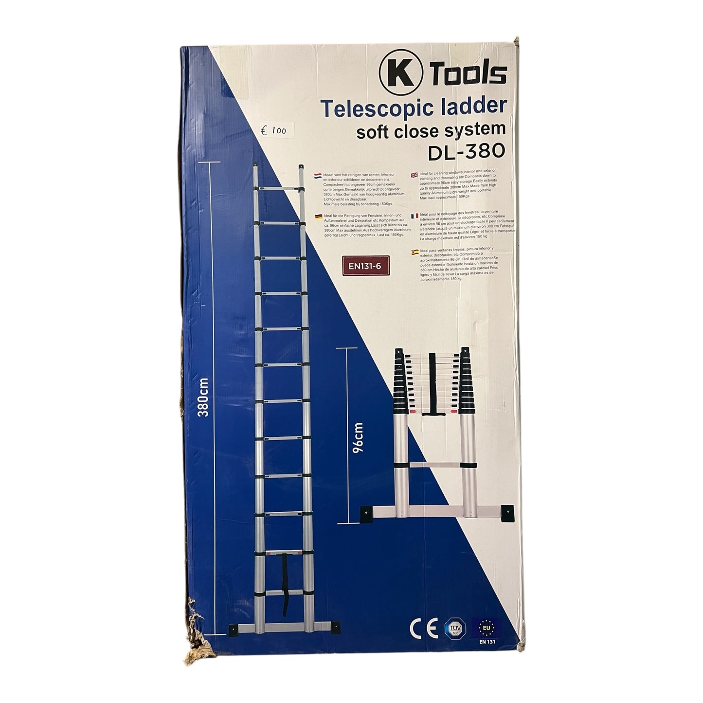 Telescopic Ladder 3.80M