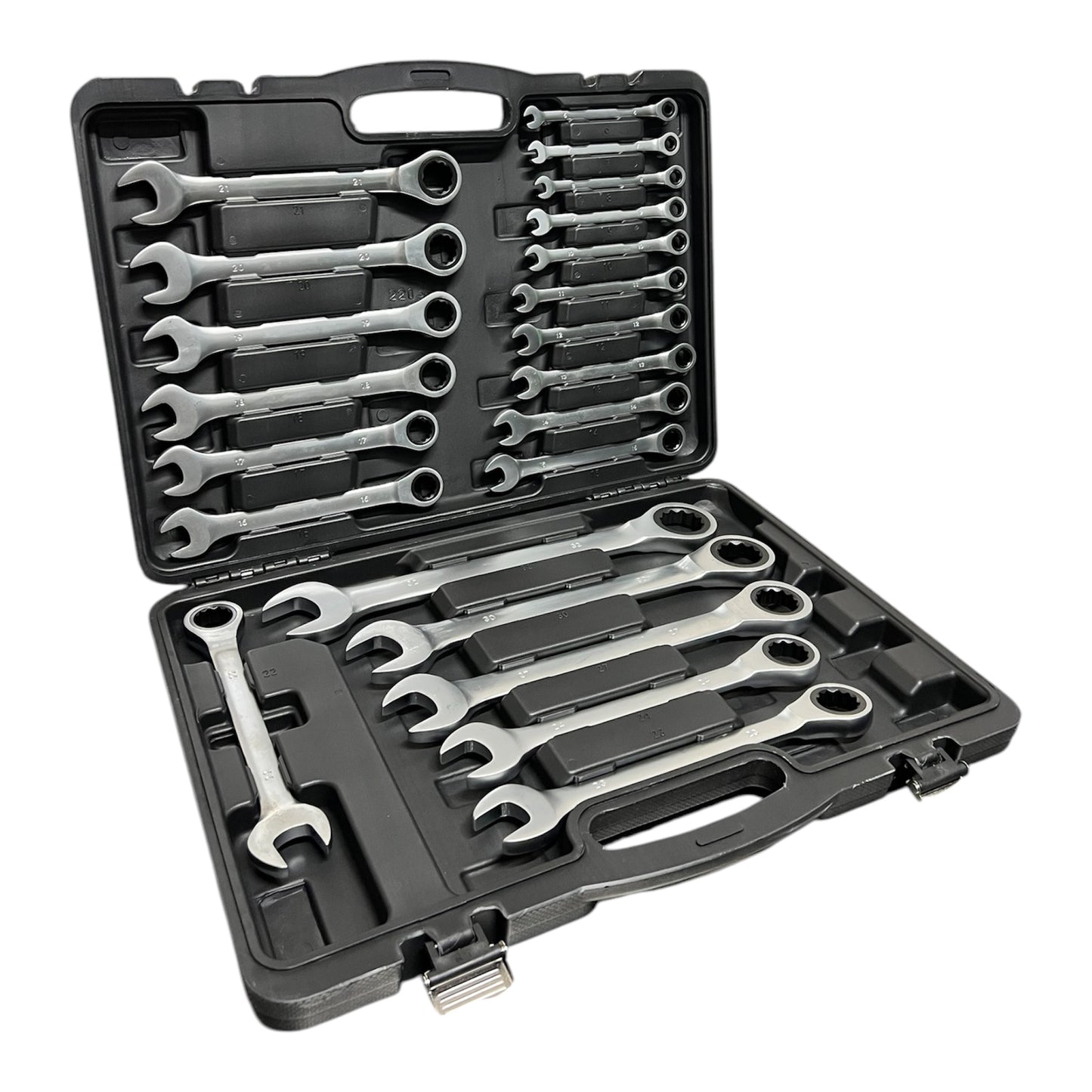 Open End Wrench Set - 22 Pieces