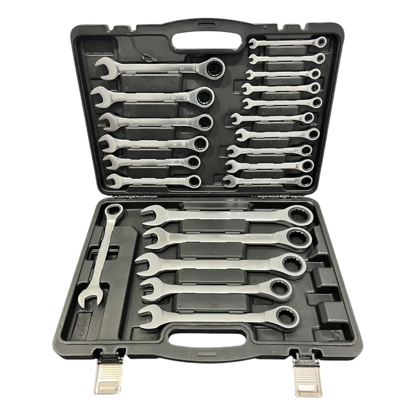 Open End Wrench Set - 22 Pieces