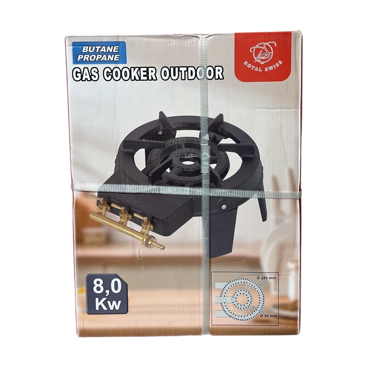 Royal Swiss - Steel Gas Cooker