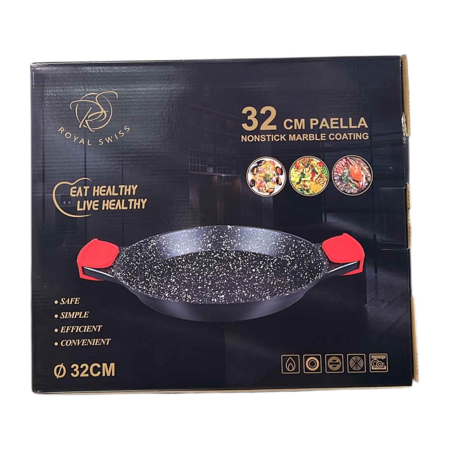 Paellera 32 CM